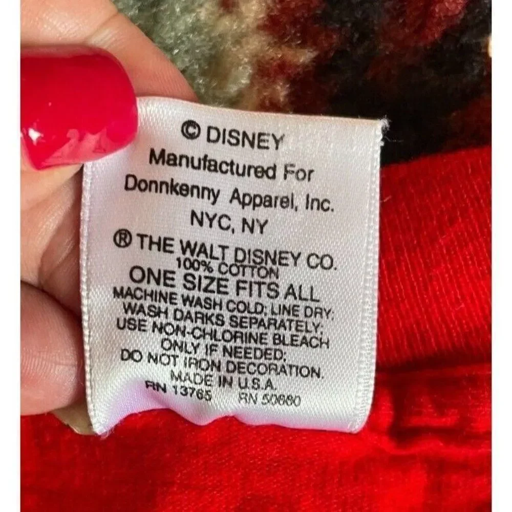 Vintage Mickey & Co Disney Mickey Embroidered Shirt Single Stitch One Size  USA - Picture 5 of 7